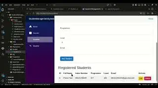 Blazor CRUD Tutorial: Student Management System with Entity Framework Core