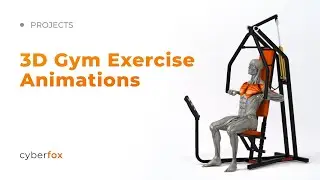 3D Gym Exercise Animations | CyberFox