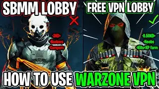 How to use a VPN for FREE in Warzone/Black ops 6 ! (EASIEST LOBBIES + XP FARMING)