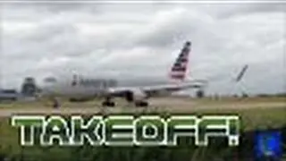 Close Up Takeoffs At Manchester!