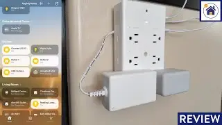 REVIEW TP-Link Tapo P306 Smart Plug Outlet Extender 6 Outlets USB-C & A Outlets Nightlight HomeKit