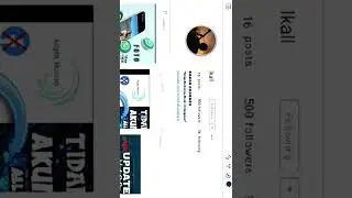 Trending‼️PRESET ALIGHT MOTION 2022 || Profil Instagram