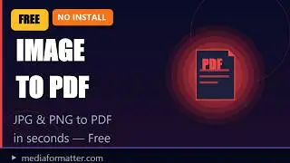 convert image to pdf