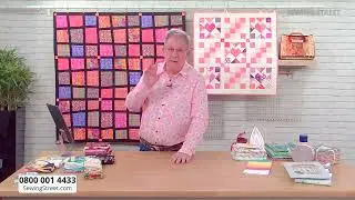 Sewing Street – 12/02/2022 – New Dan Morris Fabrics & Moda Yours Sincerely Good Hearted Quilt