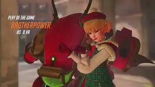 rein takes d.va bomb then goes boom