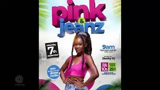 FLYER DESIGN: PINK N JEANS PROCESS