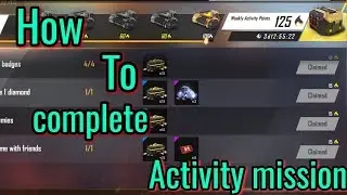 How To Complete Activity Mission Full Details| free fire new event