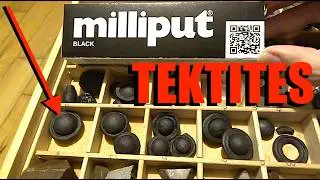 Making REPLICA Button/Flanged TEKTITES Using MILLIPUT!!!