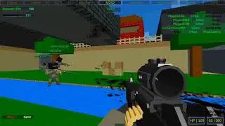 Playing Crazy Pixel Apocalypse on a full server