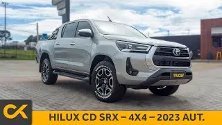 TOYOTA HILUX CD SRX – 4X4 – 2023 – AUTOMÁTICO – 2.8 TDI 16V – DIESEL