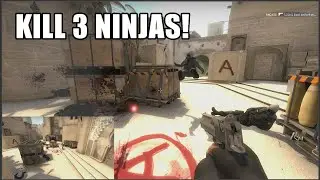CS:GO | MIRAGE | 3 Ninjas... Not when i'm here!