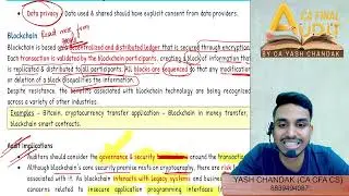 Digital Audit & Assurance - Lecture 3