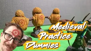 Tokrak Crafts - Medieval Practice Dummies for D&D and Frostgrave #025