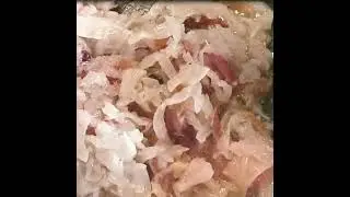 Постные щи с белыми грибами
