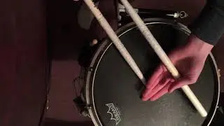 How to do a rim shot