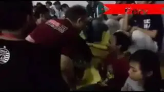 Detik detik Bung Ferry tampar the jak mania yang teriak viking Anjing