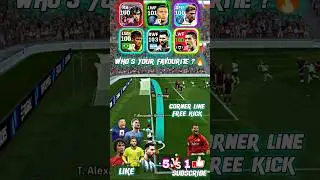 eFootball 24 || Best Zero⁰ Angel Corner line free kick player 😳🔥 