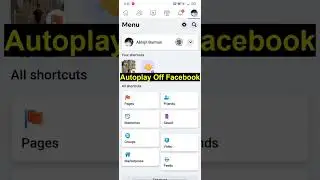Facebook never autoplay videos 
