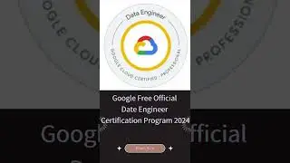 Google Free Official Date Engineer Certification Program 