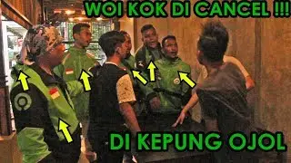 HEBOH DIKEPUNG OJOL | PRANK OJOL CANCEL