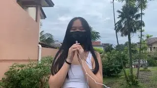 ASMR IN NATURE w/ my mini mic ( public asmr - chaotic as per usual )