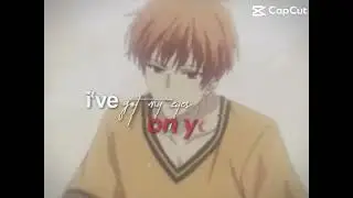 Kyo x Torhru #tohruhonda #anime #kyosoma #shorts #fruitbasoetedit #kyoxtohru #kyohru