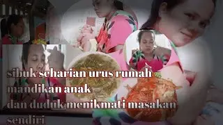 Aktivitas sore hari||mulai dari jemur baju mandikan anak and masak buat makan malam