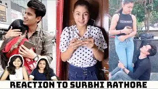 @surbhirathore1354 x @MohakNarang  | Reaction to Surbhi Rathore Tiktoks | REACTION VIDEO | #Sohak