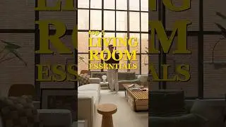 Top 5 essentials you need in your living room 