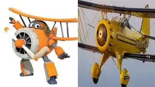 Super Wings ALL Characters In Real Life