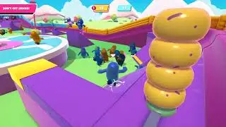 Reaching Final Level of FallGuys