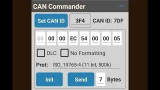 OBD2: Dongle as CAN Device