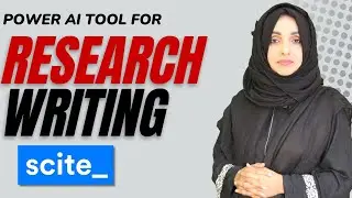 Powerful AI Tool for Literature Review | All-in-one AI Tool for Research Writing | Scite.ai