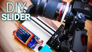 Build your own Arduino-controlled camera slider!