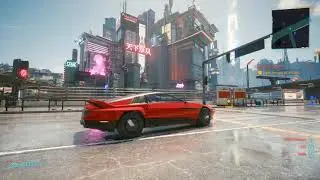 Striking Red Mizutani Shion (Feat Cute Boxing Robot) - Cyberpunk 2077