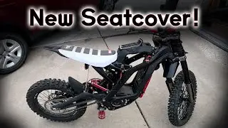 Sur-ron Seat Removal and Seat Cover Install - How to    #surron #thrillseekers #review