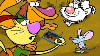 Nature Cat Season 1 Episode 14 Ants Revolution / Tide Pool Tough