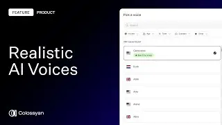 Create Videos with Realistic AI Voices in Multiple Languages with Colossyan