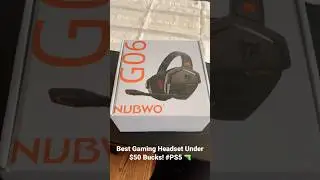 Best Gaming Headset Under $50 in 2024 NUBWO G06 ( Great Addition ) 🔥🔥🔥🔥