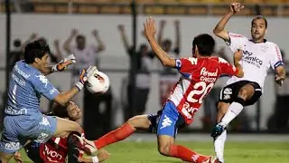 Corinthians 2 x 0 Nacional-PAR - 07 / 03 / 2012 ( Libertadores - Fase de grupos )
