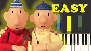 How To Play Pat And Mat Theme Song On Piano EASY