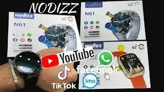 Nodizz N61 smart watch 5g / nodizz sim smart watch/ nodizz smartwatch all application working