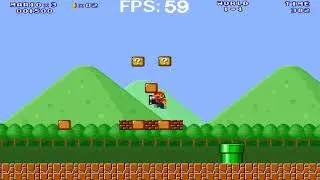 Super Mario Bros 2017 fan game  new sound gun