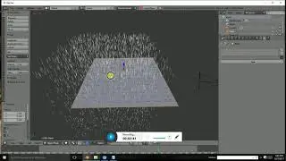 How to make rain in blender