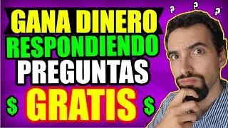 Como GANAR DINERO en Internet 2020 (Sin Invertir) | Gana Dinero Respondiendo Preguntas