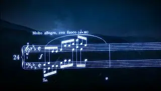 Étude Op. 25, No. 12 (Ocean) - Chopin (Animated Sheet Music)