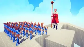 SUPER CHRISTMAS vs 10x EVERY UNIT 1 | TABS - Totally Accurate Battle Simulator