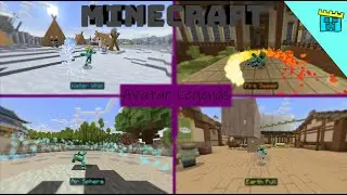 Avatar Legends | Minecraft DLC gameplay