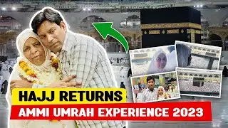Hajj Video Umrah Journey | Ammi’s Emotional Experience & Full Guide |  #hajjvlog #hajj 