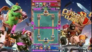 Comment gagner avec un deck full skelette /clash royale #1